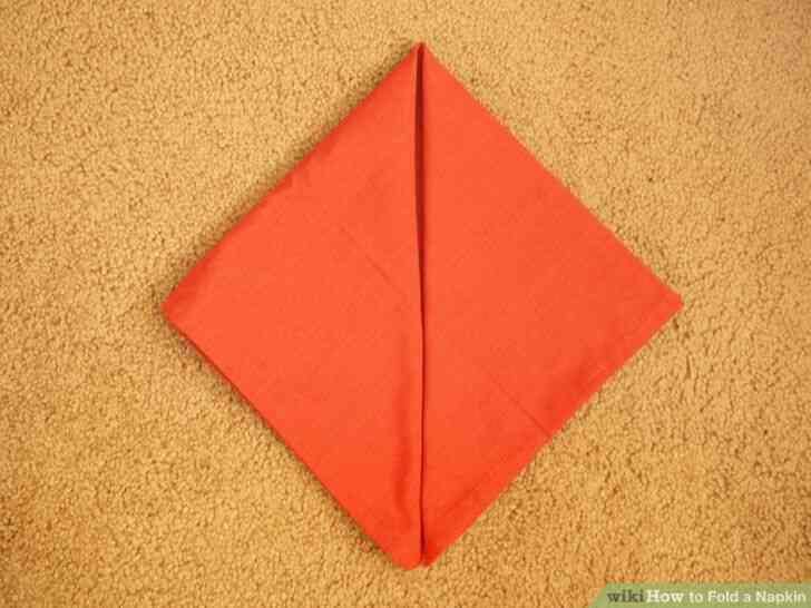 Image intitulée Plier une Serviette de table à l